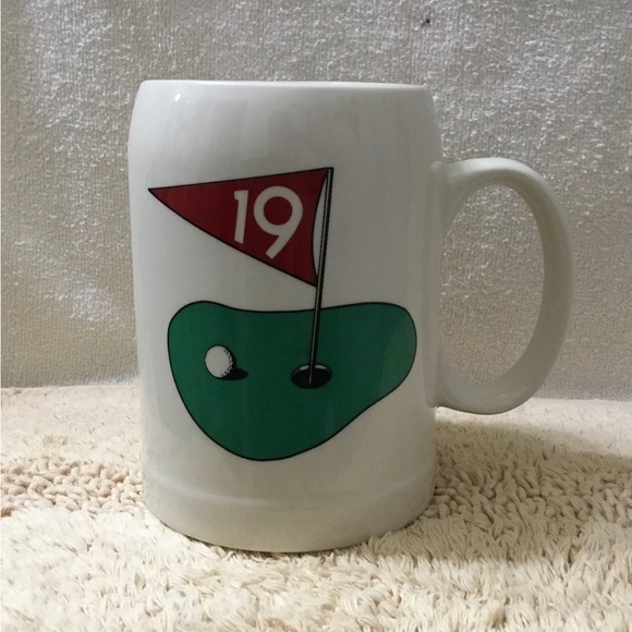 💥3/$20 Vintage - Golf Themed Coffee Mug “19th Hole” - Picture 1 of 5